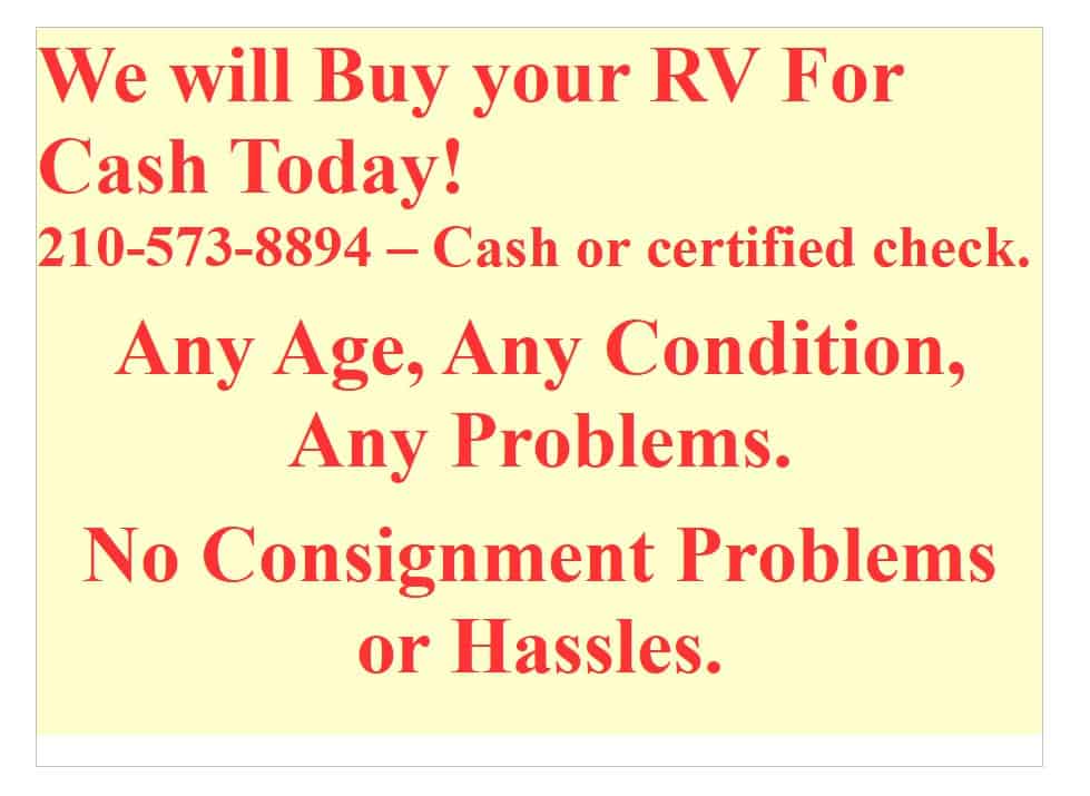 RV Consignment - Texas RV Maven - We Will Buy your RV